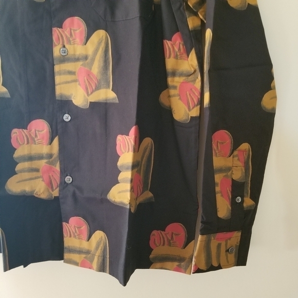 𝅺nwt Wood Wood David JM Street Fink Button Down Size Small - Picture 10 of 15